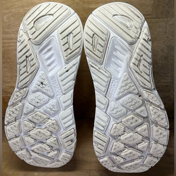 Hoka One One Arahi 7 CUSHIONED Womens Size 9 Running Shoes Sneakers White - Picture 8 of 12